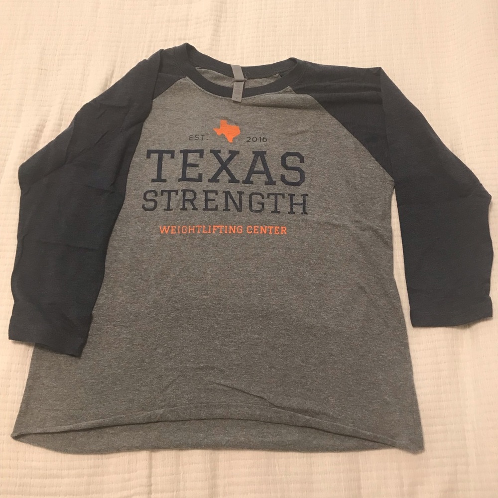 3/4 Sleeve Texas Strength T-shirt